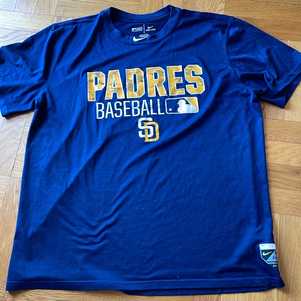 San Diego Padres Nike Dri-Fit Shirt MLB Authentic Collection Size XL